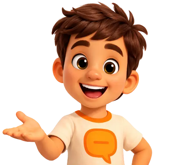 Koko Klartext erklärt eine Situation aus dem Alltag und zeigt Kindern im Projekt Stark.miteinander wie gute Kommunikation funktioniert